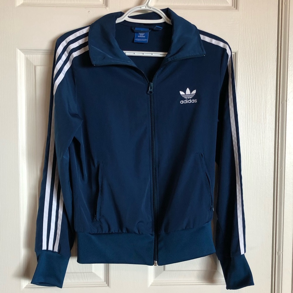 Adidas Floral Logo Jacket